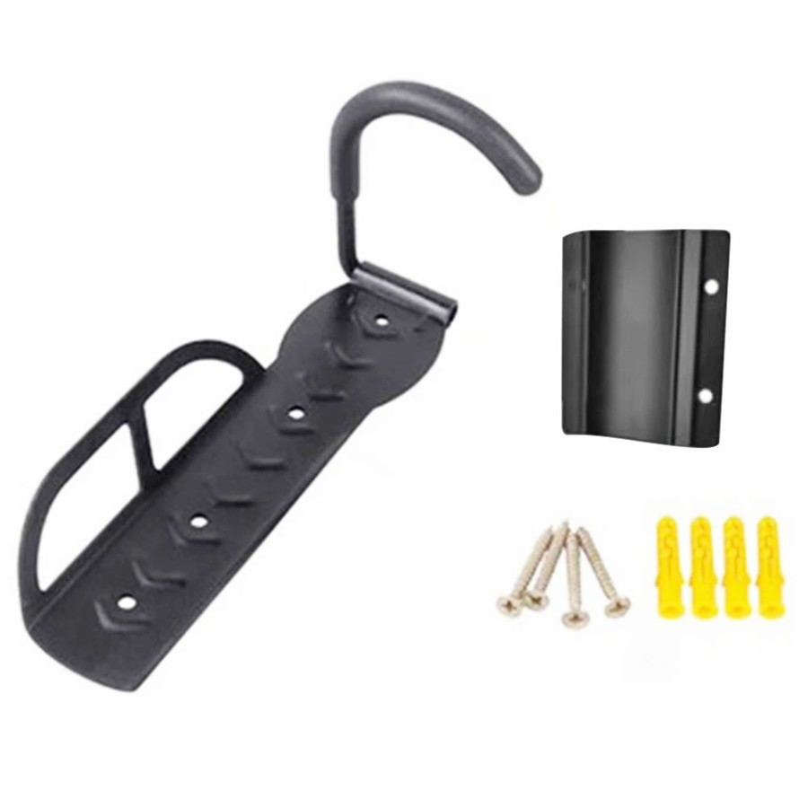 Cycling * | Bike Rack Wall Mount Bicycle Hanger Storage 30Kg Max Load Bike Accessory Fixed Hook With Iron Sheet