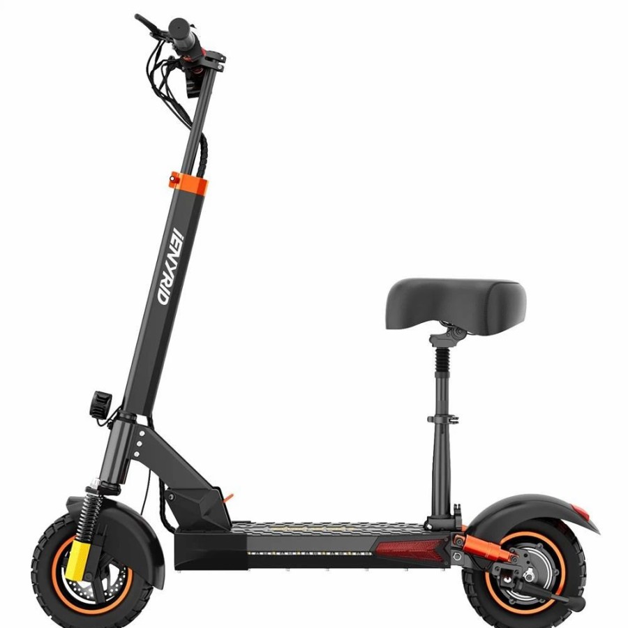 E-Bikes, Scooters & Wheels * | Ienyrid M4 Pro S+ Electic Scooter 10 Inch Tire 45Km/H Max Speed 48V 800W Motor 16Ah Battery For 40-60Km Mileage 150Kg Load With Seat