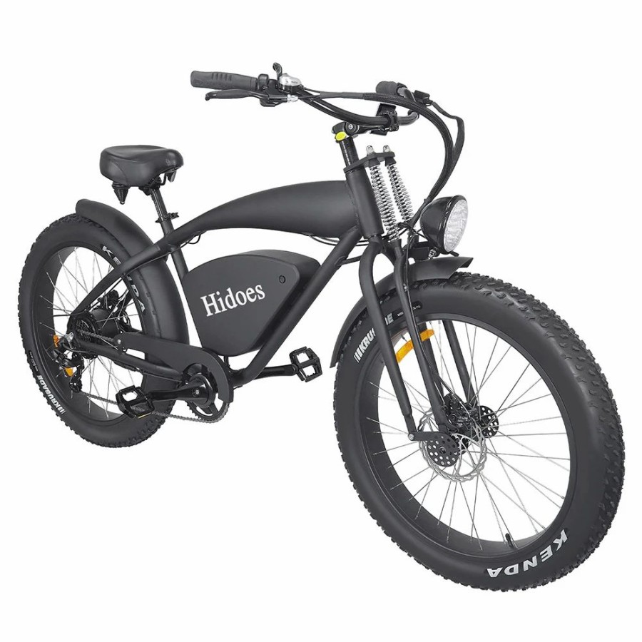 E-Bikes, Scooters & Wheels * | Hidoes B3 Electric Mountain Bike 26*4.0 Inch Off-Road Fat Tires 1200W Brushless Motor 60Km/H Max Speed 48V 17.5Ah Battery For 50-60Km Mileage 7-Speed Transmission System