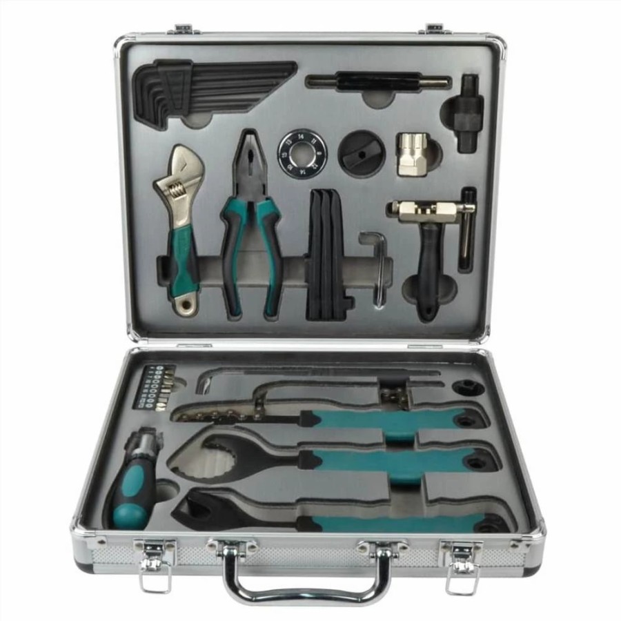 Cycling * | Bruder Mannesmann 33 Piece Bicycle Tool Set