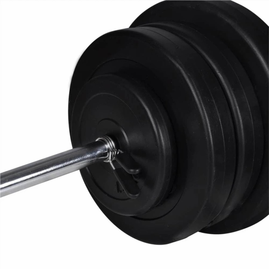 Exercise * | Barbell + 2 Dumbbell Set 60.5Kg