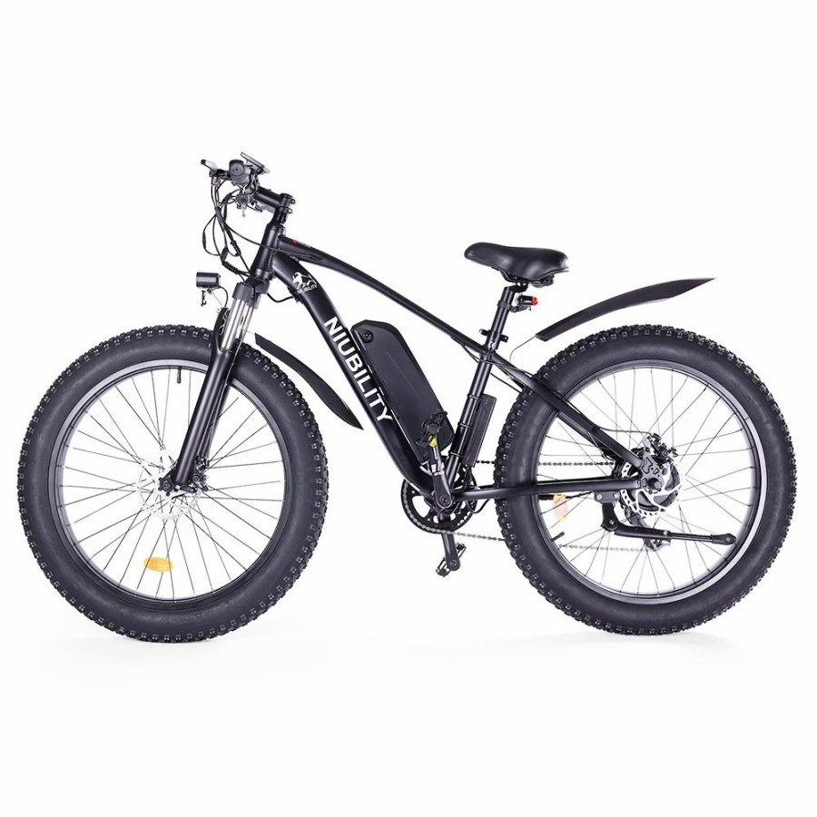 E-Bikes, Scooters & Wheels * | Niubility B26 Electric Bicycle 48V 12.5Ah Battery 1000W Motor 35Km/H Max Speed 26" Tires Mountain Bike Black