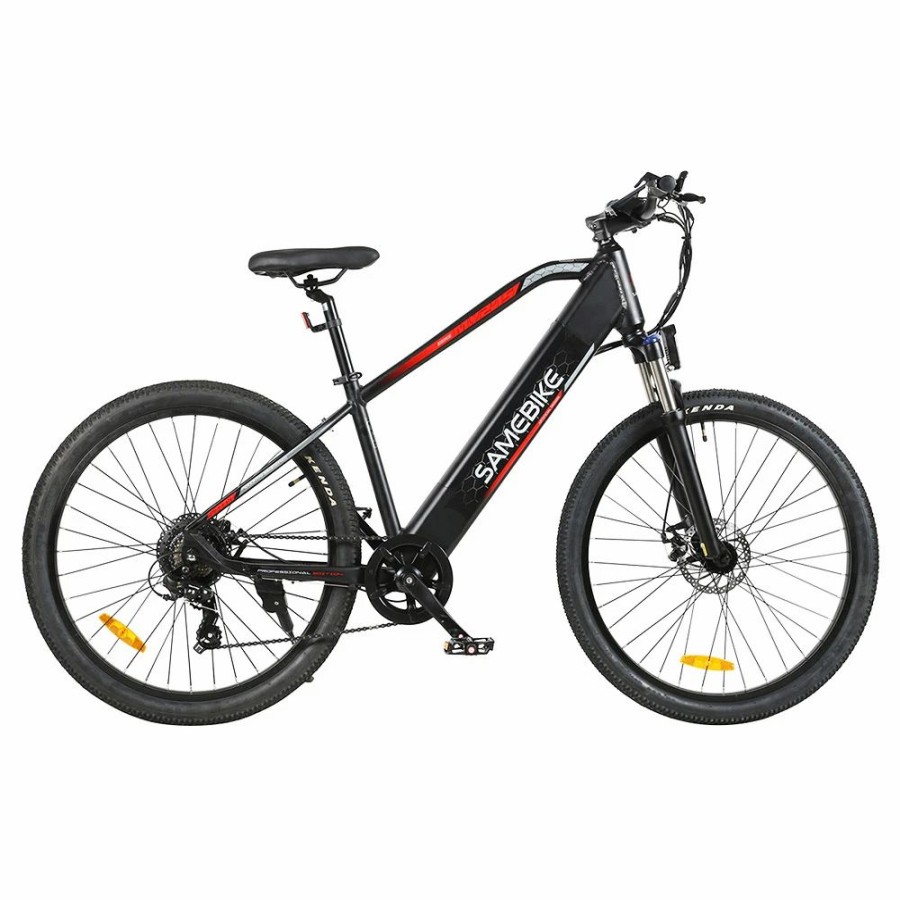 E-Bikes, Scooters & Wheels * | Samebike My-275 10.4Ah 500W 48V 27.5Inch Electric Bike 20Mph Top Speed 80Km Mileage Range Max Load 150Kg Black