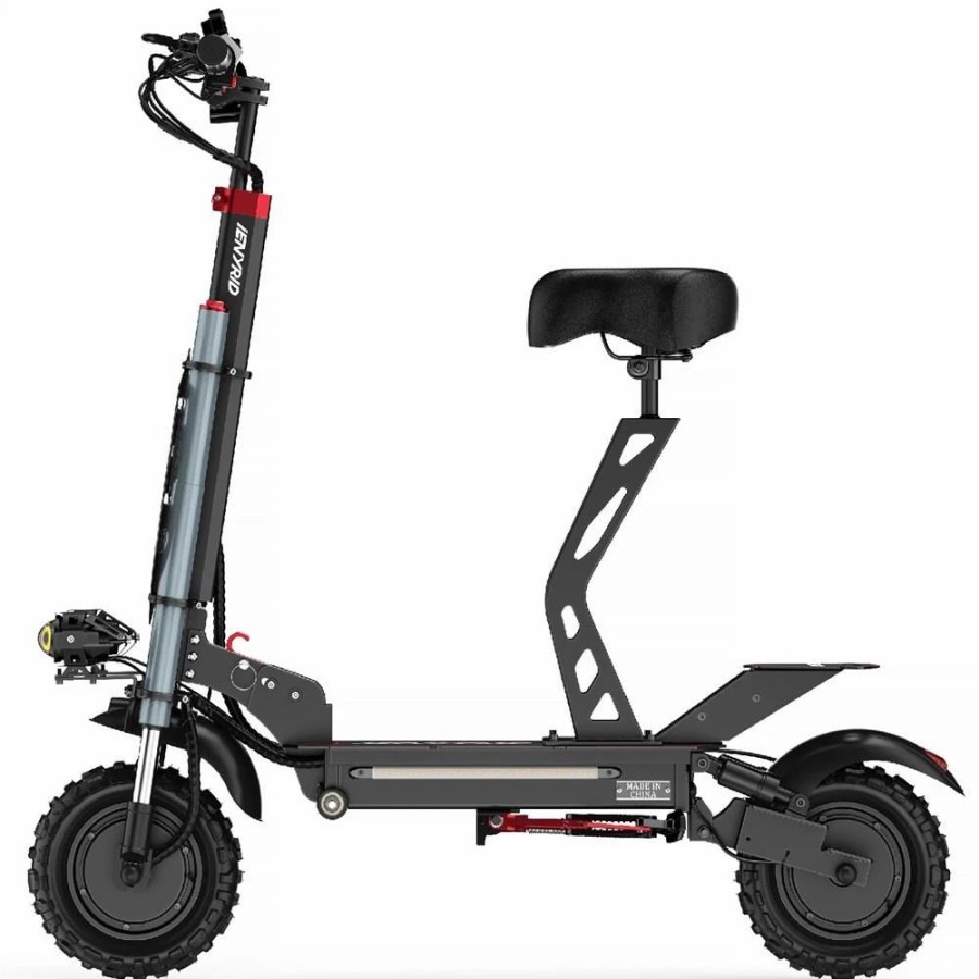 E-Bikes, Scooters & Wheels * | Ienyrid Es20 Electric Scooter 11 Inch Off Road Tires 48V 20Ah 1200W*2 Dual Motors 55Km/H Top Speed 50-60Km Mileage 150Kg Load With Seat