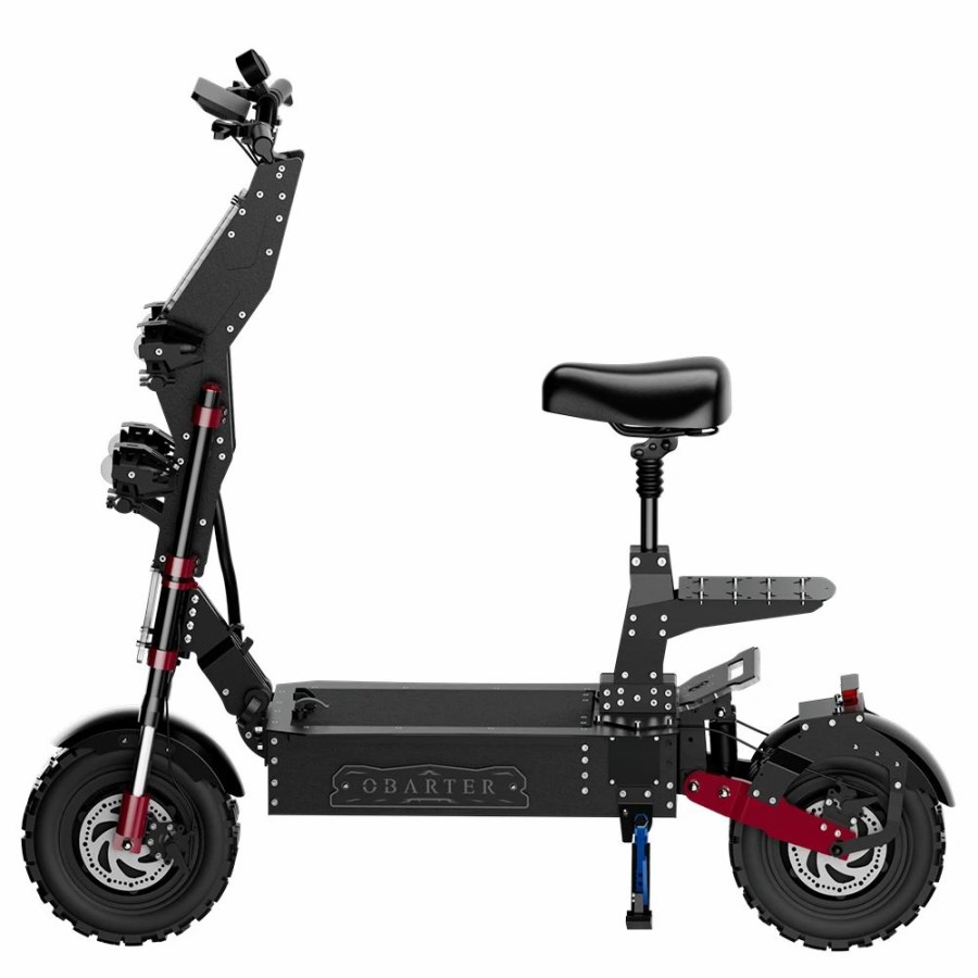 E-Bikes, Scooters & Wheels * | Obarter-X7 Super Electric Scooter 14 Inch Off Road Tires 4000W*2 Dual Motors 60V 60Ah Battery 90Km/H Max Speed 120Kg Load 140Km Range With Seat