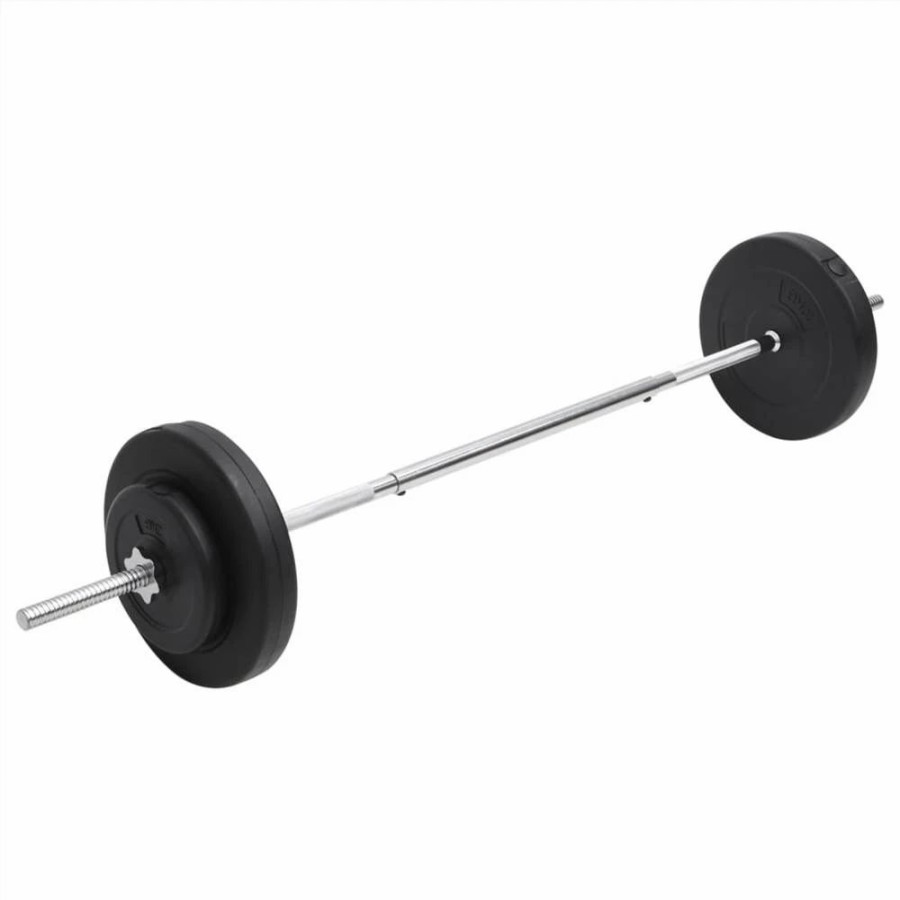 Exercise * | Barbell With Plates Set 30 Kg