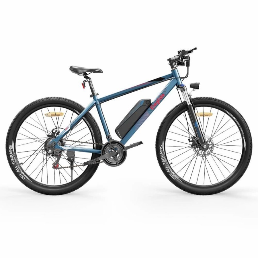 E-Bikes, Scooters & Wheels * | Eleglide M1 Electric Bike Upgrade Version 27.5 Inch 250W Hall Brushless Motor 36V 7.5Ah Removable Battery 25Km/H Max Speed Shimano Shifter 21 Speeds Up To 65Km Max Range Ipx4 Aluminum Alloy Frame Dual Disk Brake Mountain Urban Bicycle Dark Blue