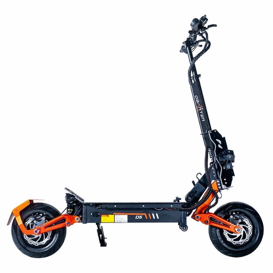 E-Bikes, Scooters & Wheels * | Obarter D5 Electric Scooter 12 Inch Vacuum Tire 2*2500W Dual Motor Max Speed 60-70Km/H Removable 48V 35Ah Battery For 60-120Km Super Range Removable Tire Double Oil Brakes Front&Rear Hydraulic Suspension 150Kg Max Load