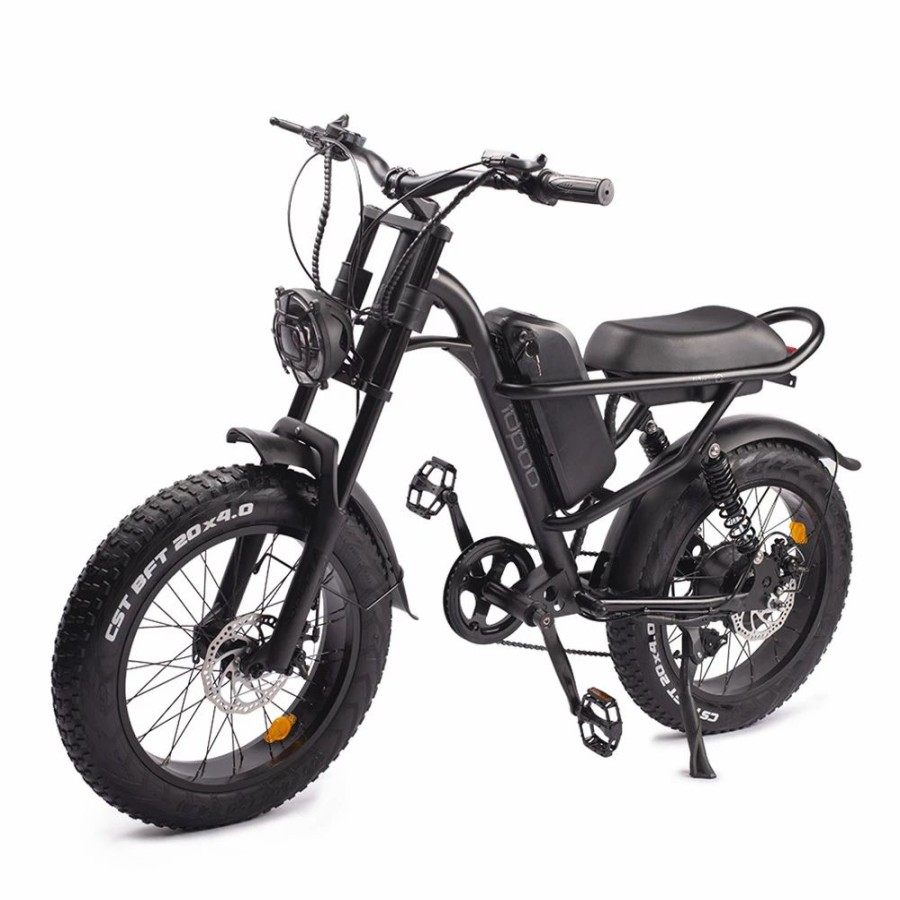 E-Bikes, Scooters & Wheels * | Z8 Electric Bike 20*4.0 Inch Fat Tire 48V 500W Motor 15Ah Battery 45Km/H Max Speed 7-Speed Shimano Derailleur Front & Rear Mechanical Disc Brake