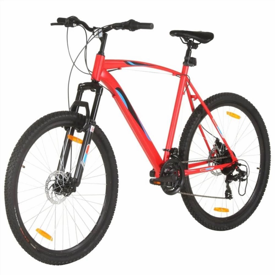 E-Bikes, Scooters & Wheels * | Mountain Bike 21 Speed 29 Inch Wheel 53 Cm Frame Red