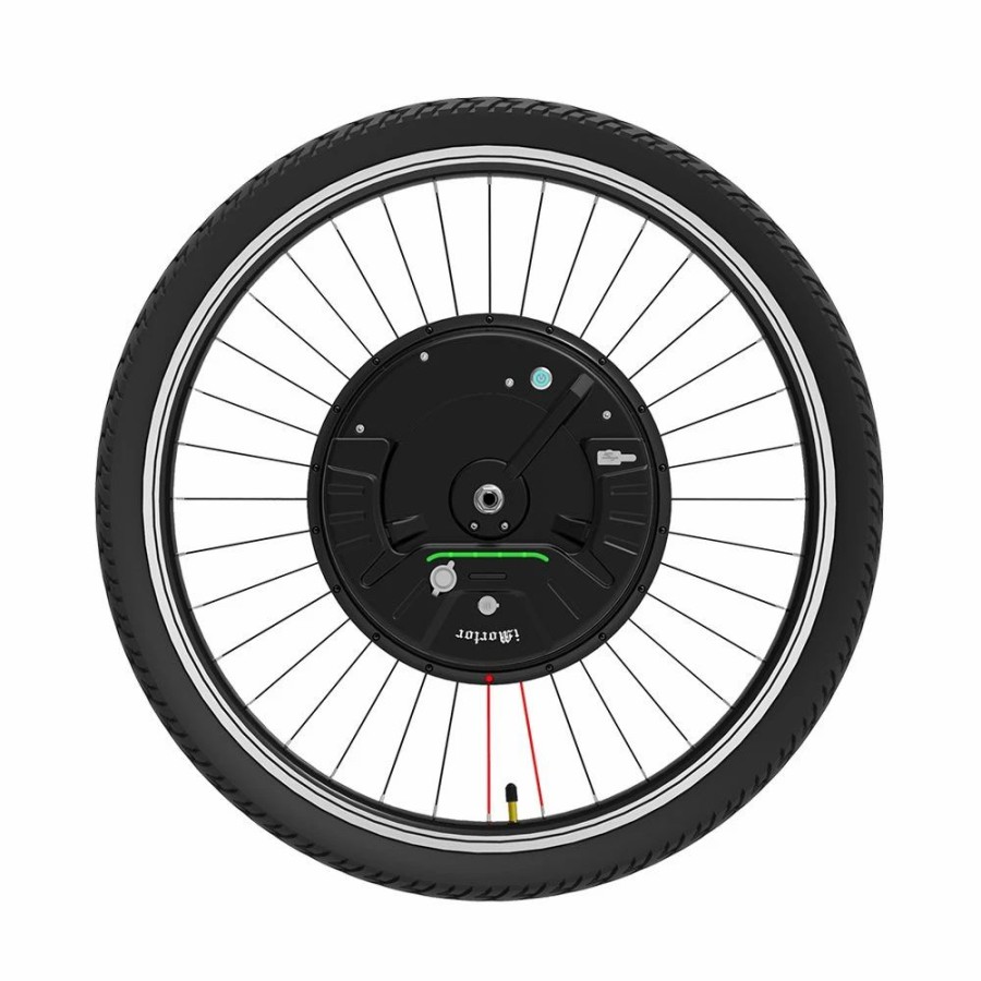 E-Bikes, Scooters & Wheels * | Imortor3 Permanent Magnet Dc Motor Bicycle Wheel 27.5 Inch With App Control Adjustable Speed Mode V Break Eu Plug