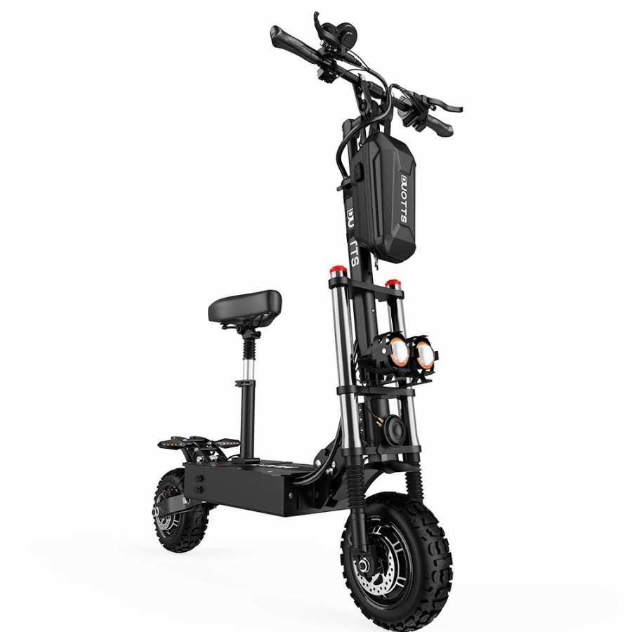 E-Bikes, Scooters & Wheels * | Duotts D88 Electric Scooter 11 Inch Off-Road Tires 2800W*2 Dual Motor 85Km/H Max Speed 60V 38Ah Battery For 100Km Range 150Kg Load Double Absorbers With Seat