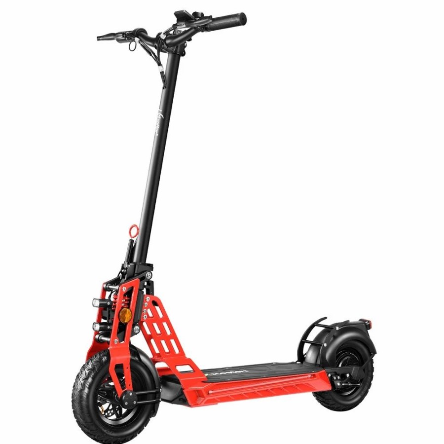 E-Bikes, Scooters & Wheels * | Bogist Urbetter M6 Electric Scooter 500W Motor 25Km/H Max Speed 48V 13Ah Battery 11 Inch Pneumatic Tire 120Kg Load Red