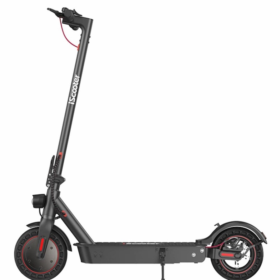 E-Bikes, Scooters & Wheels * | Iscooter I9 Max Electric Scooter 10 Inch 500W Motor 10Ah Battery 35Km/H Max Speed 35-40Km Range 120Kg Max Load App Control Black