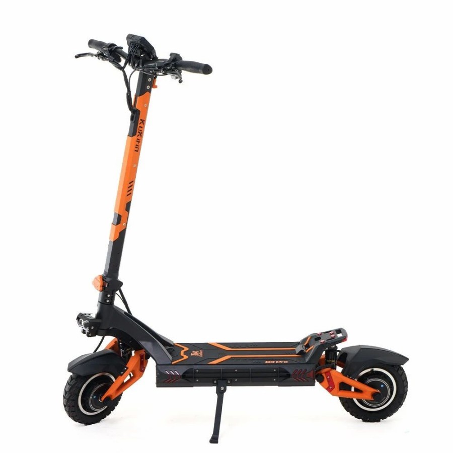 E-Bikes, Scooters & Wheels * | Kugookirin Kukirin G3 Pro Off-Road Electric Scooter 10 Inch Tires With 1200W*2 Motors, 52V 23.2Ah Removable Battery, 80Km Top Range, 65Km/H Max Speed, 120Kg Max Load, Double Shock Absorber, Ip54 Waterproof, Double Oil Brakes