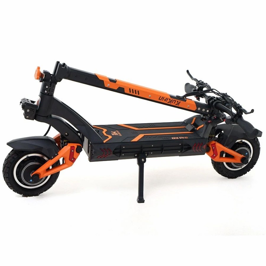 E-Bikes, Scooters & Wheels * | Kugookirin Kukirin G3 Pro Off-Road Electric Scooter 10 Inch Tires With 1200W*2 Motors, 52V 23.2Ah Removable Battery, 80Km Top Range, 65Km/H Max Speed, 120Kg Max Load, Double Shock Absorber, Ip54 Waterproof, Double Oil Brakes