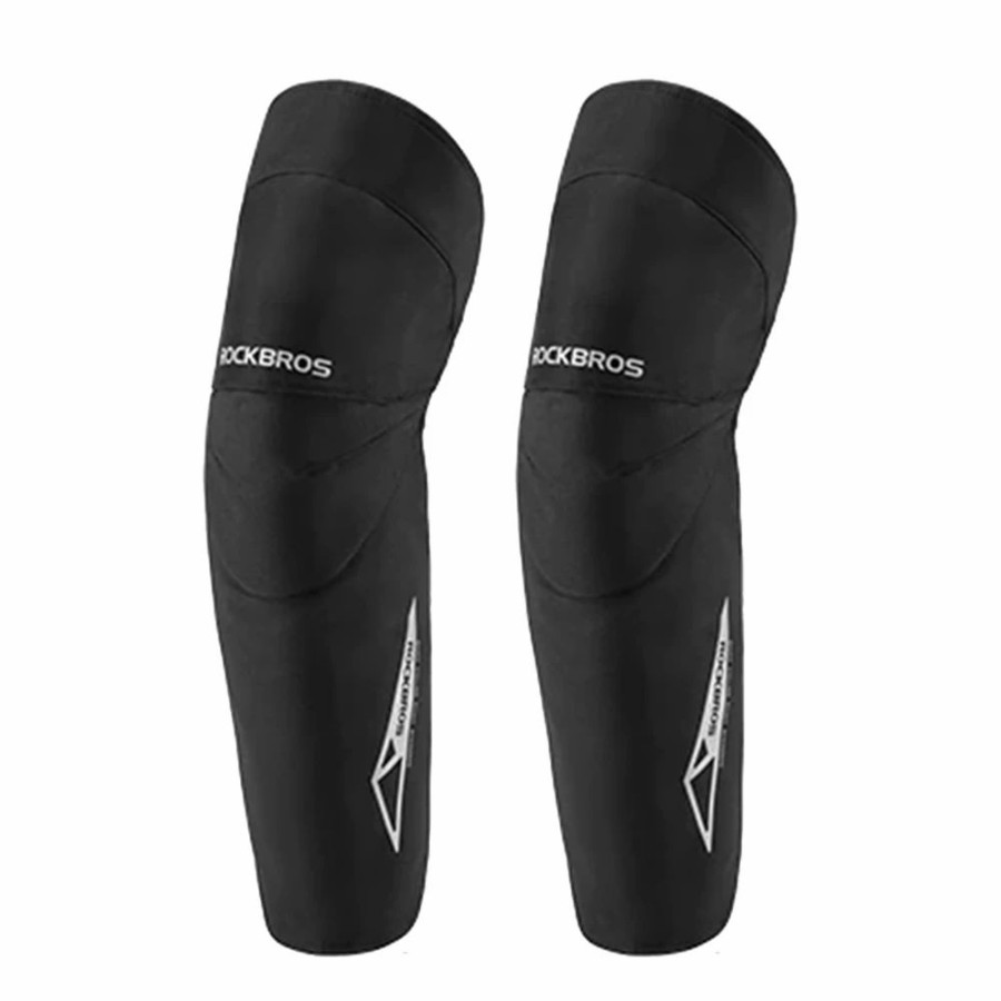 Cycling * | Rockbros Winter Motorcycle Knee Pad Anti-Collision Motor Biker Kneepad Windproof Thermal Moto Cross Riding Protection