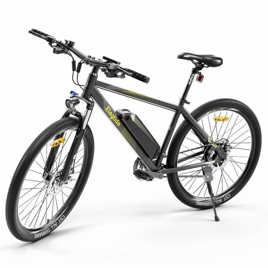 E-Bikes, Scooters & Wheels * | 2Pcs Eleglide M1 Plus Electric Mountain Bike 27.5 Inch 250W Brushless Motor Shimano 21 Speeds Shifter 36V 12.5Ah Battery 25Km/H Speed Ipx4 Waterproof Electric-Assist Up To 100Km Max Range Aluminum Alloy Frame Dual Disk Brake Black