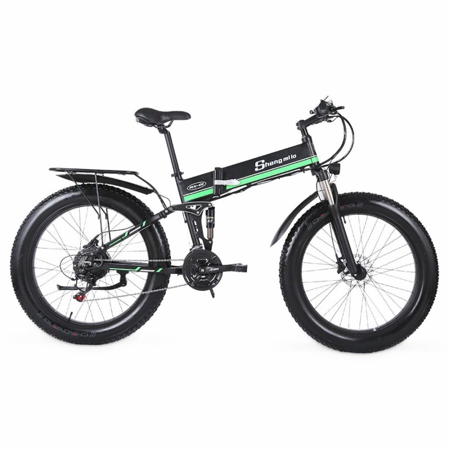 E-Bikes, Scooters & Wheels * | Shengmilo Mx01 26 Inches Fat Tire Electric Bike 12 Magnetic Booster Bicycle 1000W 7-Speed Shimano For Snow Mountain