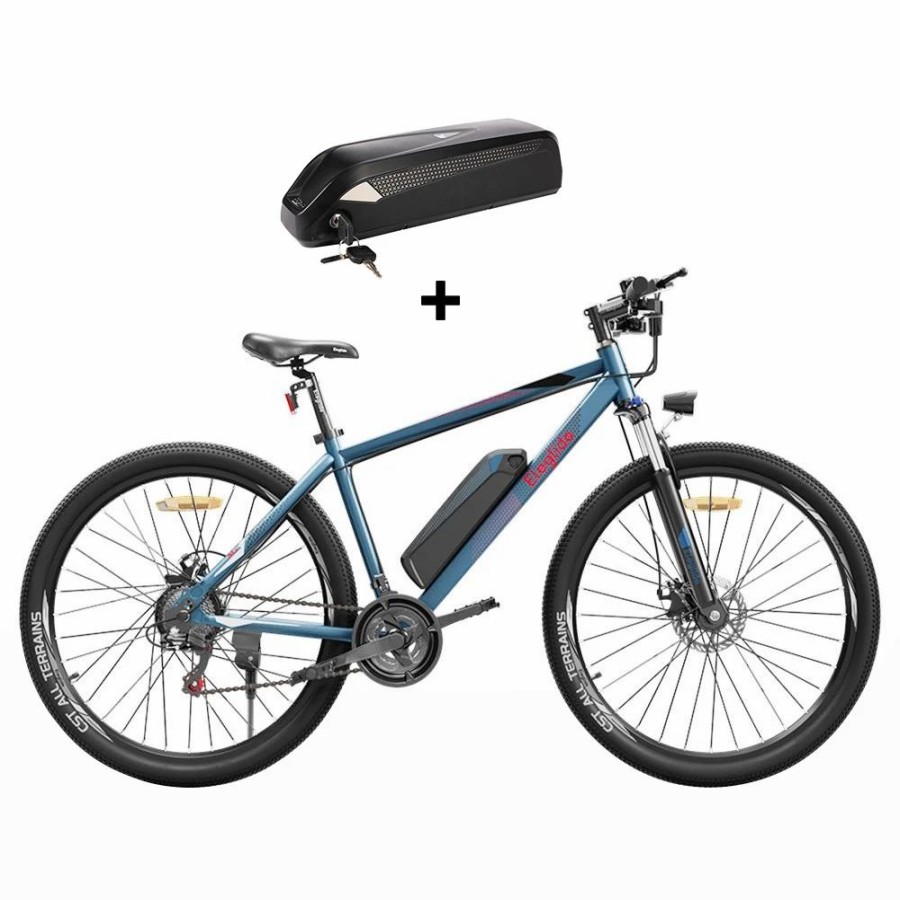 E-Bikes, Scooters & Wheels * | Eleglide M1 Electric Bike & 36V 12.5Ah Battery Combo Dark Blue