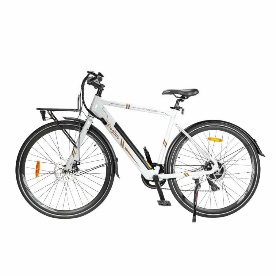 E-Bikes, Scooters & Wheels * | Eleglide Citycrosser Electric Bike 700*38C Cst Tires 250W Motor 25Km/H Speed 36V 10Ah Battery Moped Bike 75Km Range Shimano 7-Speed Gear Dual Disc Brake Torque Sensor