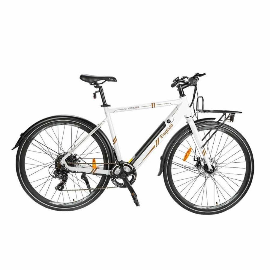 E-Bikes, Scooters & Wheels * | Eleglide Citycrosser Electric Bike 700*38C Cst Tires 250W Motor 25Km/H Speed 36V 10Ah Battery Moped Bike 75Km Range Shimano 7-Speed Gear Dual Disc Brake Torque Sensor