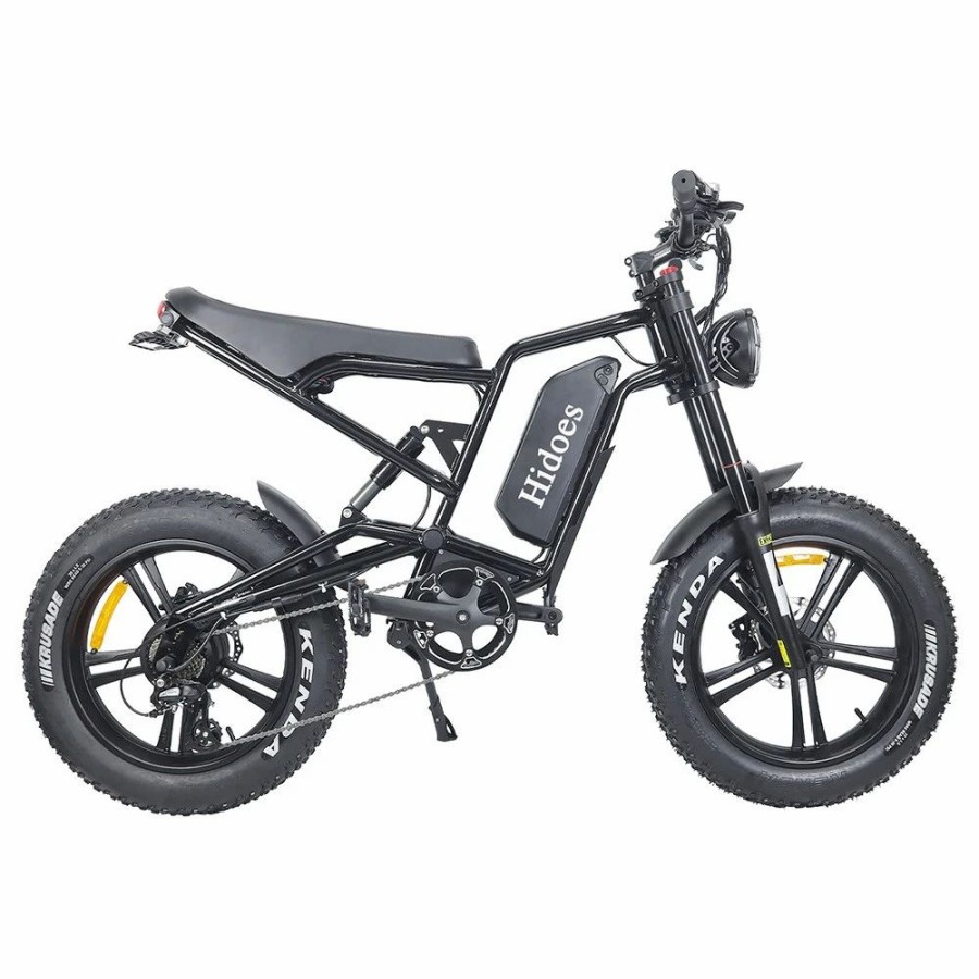 E-Bikes, Scooters & Wheels * | Hidoes B6 All-Terrain Electric Bike 20 Inch Off-Road Fat Tire, 1200W High Speed Motor 60Km/H Max Speed 48V 17.5Ah Battery Dual Oil Disc Brakes