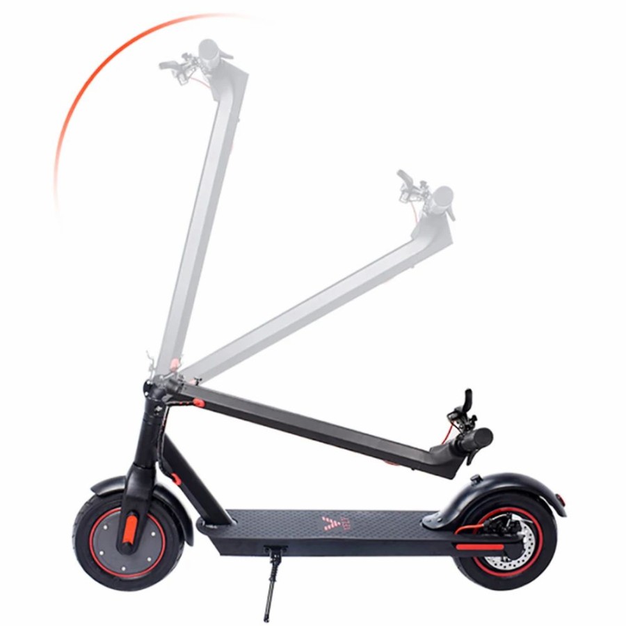 E-Bikes, Scooters & Wheels * | Cmsbike V10 Electric Scooter 10" Air Tires 500W Motor 36V 15Ah Battery Max Speed 30Km/H Max Load 120Kg Black