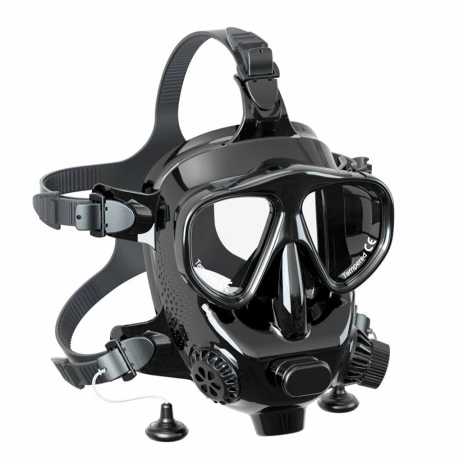 Exercise * | Smaco M8058 Scuba Diving Full Face Mask Respiratory Masks Diving Equipment