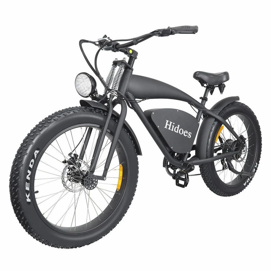 E-Bikes, Scooters & Wheels * | Hidoes B3 Electric Mountain Bike 26*4.0 Inch Off-Road Fat Tires 1200W Brushless Motor 25Km/H Max Speed 48V 17.5Ah Battery For 50-60Km Mileage