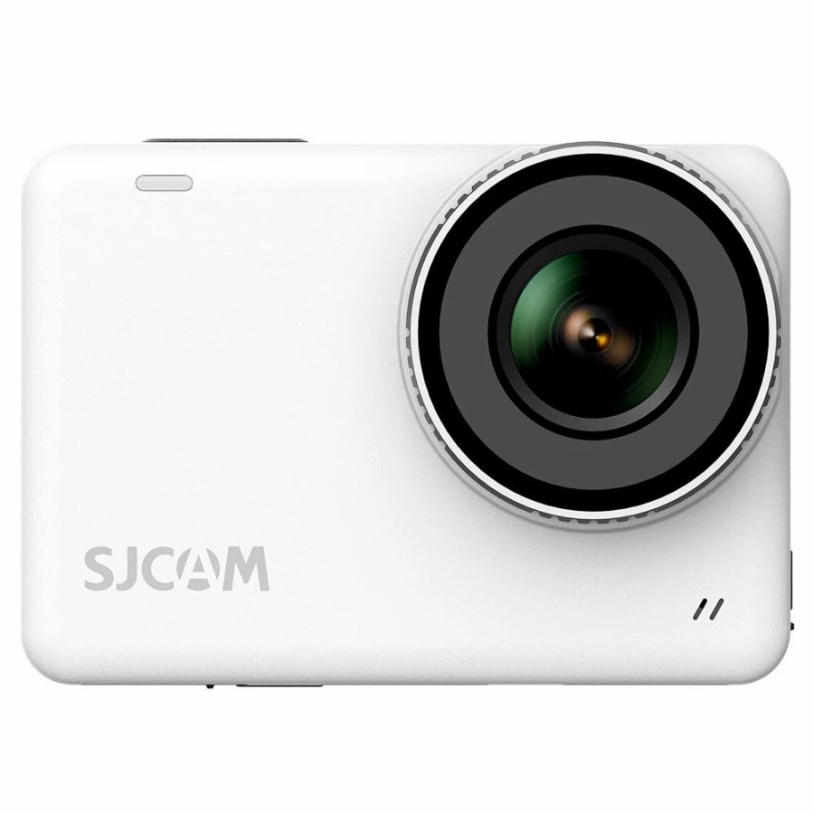 Outdoor Sports Cameras * | Sjcam Sj10 Pro Sports & Action Camera 4K/60Fps Sony Imx Sensor Waterproof Up To 10M, 2.33" Ips Touch Screen White