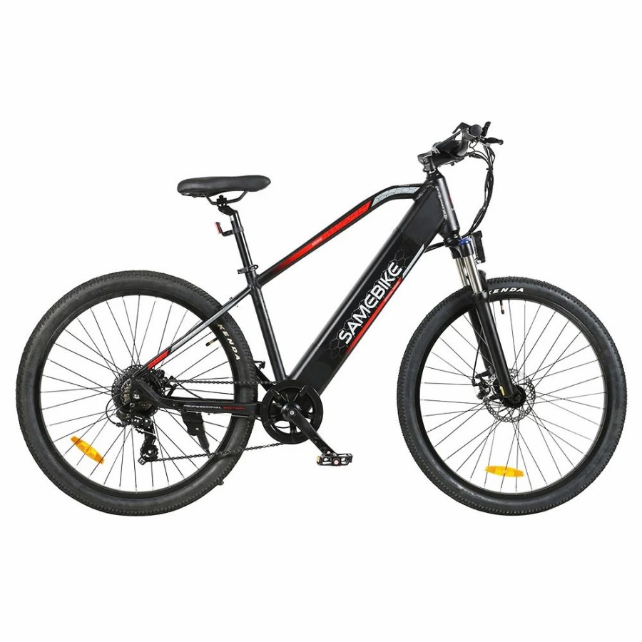 E-Bikes, Scooters & Wheels * | Samebike My-275 10.4Ah 500W 48V 27.5Inch Electric Bike 20Mph Top Speed 80Km Mileage Range Max Load 150Kg Black