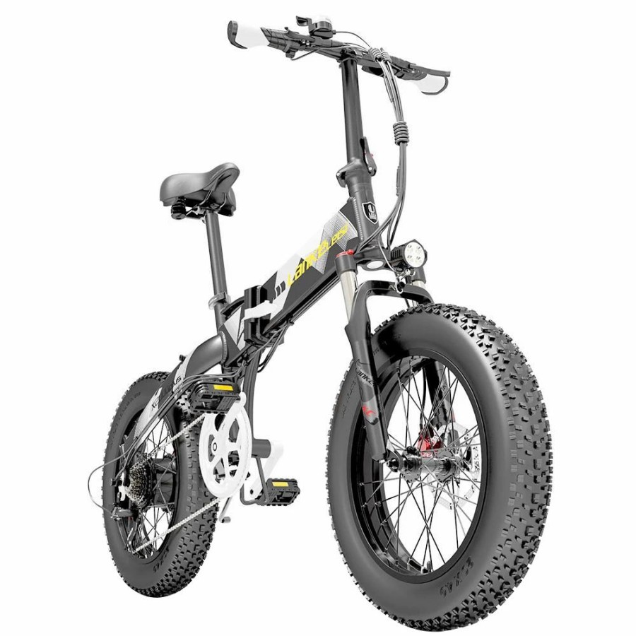 E-Bikes, Scooters & Wheels * | Lankeleisi X2000 Plus Moped Electric Bike Folding Bike 12.8Ah 48V 1000W 40Km/H Max Speed Max Load 150Kg Grey