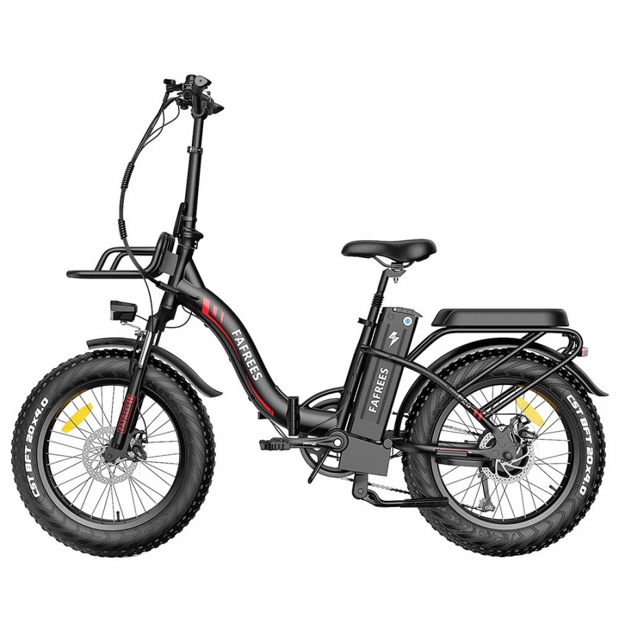 E-Bikes, Scooters & Wheels * | Fafrees F20 Max Electric Bike 20*4.0 Inch Fat Tire 500W Brushless Motor 25Km/H Max Speed Folding Frame E-Bike With Removable 48V 18Ah Lithium Battery 140Km Max Range 150Kg Load Dual Disc Brakes Shimano 7 Speed Gear Black