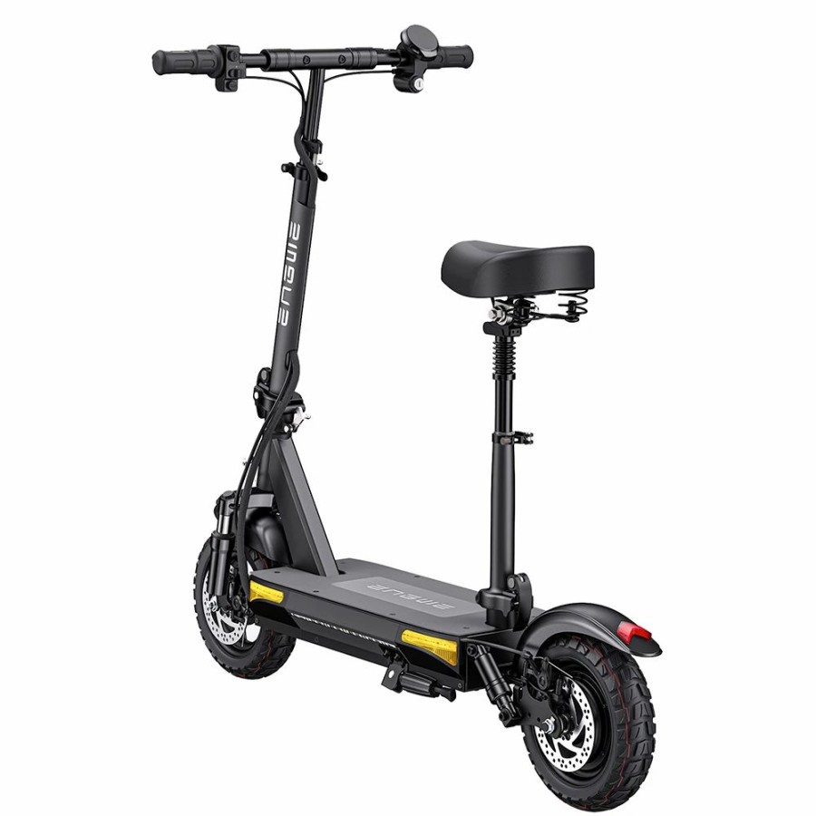 E-Bikes, Scooters & Wheels * | Engwe S6 Electric Scooter 10 Inch Off-Road Tire 500W (Peak 700W) Brushless Motor 45Km/H Max Speed 48V 15.6Ah Battery For 70Km 120Kg Load Ipx4 Waterproof With Seat