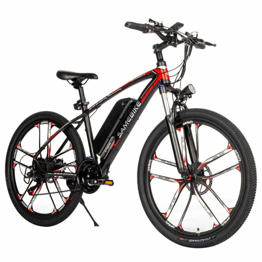 E-Bikes, Scooters & Wheels * | Samebike My-Sm26 8Ah 350W 48V 26Inch Electric Bike 30Km/H Top Speed 80Km Mileage Range Max Load 150Kg Black