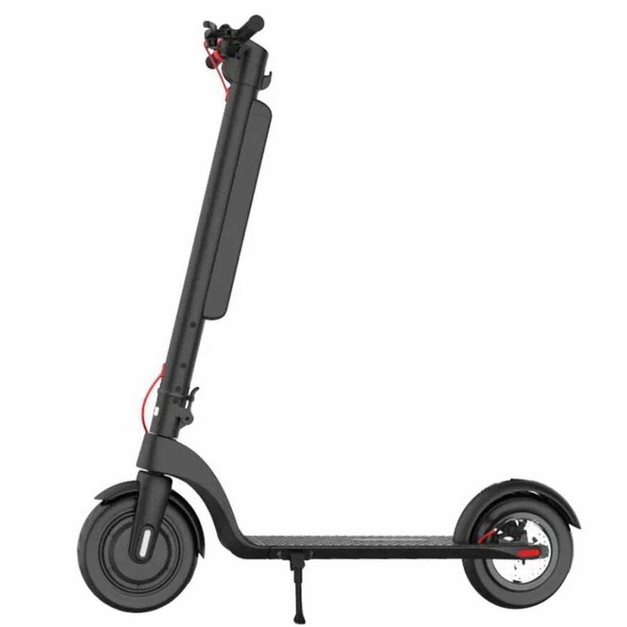 E-Bikes, Scooters & Wheels * | Aovopro Aovo X8 Electric Scooter 10 Inch Tire, 36V 10Ah Battery 350W Motor, 25Km/H Max Speed 30-48Km Range, 3 Speeds, Removable Battery, Black