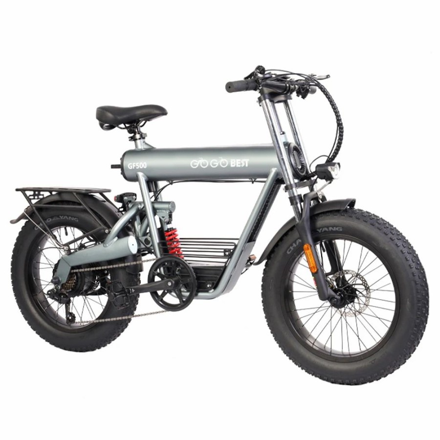 E-Bikes, Scooters & Wheels * | Gogobest Gf500 Electric Bicycle 20*4.0 Inch Fat Tire 750W Motor 45Km/H Top Speed 48V 20Ah Battery 90-100Km Max Range Shimano 7-Speed Transmission Dual Disc Brake