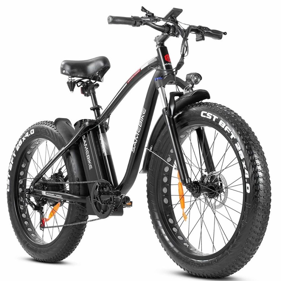 E-Bikes, Scooters & Wheels * | Samebike Yy26 Electric Mountain Bike 26*4.0 Inch Fat Tire 750W Brushless Geared Motor 35Km/H Max Speed 48V 15Ah Battery Shimano 7-Speed 150Kg Payload 120Km Range Double Disc Brake