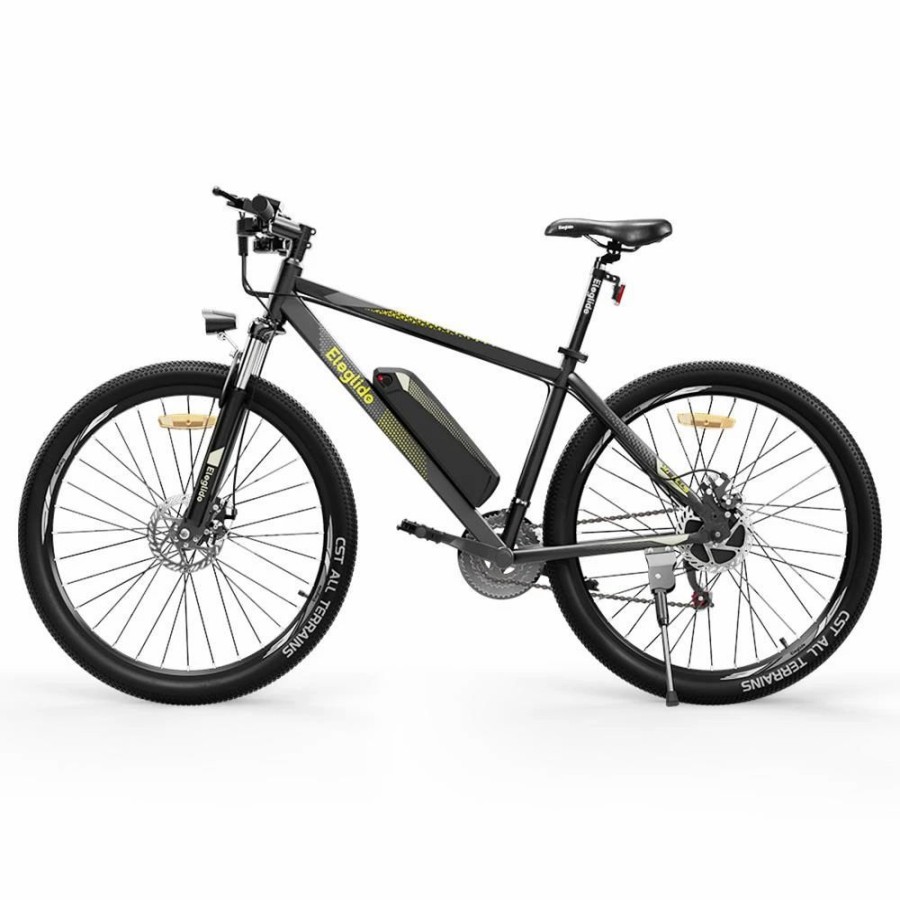 E-Bikes, Scooters & Wheels * | Eleglide M1 Plus Electric Mountain Bike Upgraded Version 27.5 Inch 250W Brushless Motor Shimano 21 Speeds Shifter 36V 12.5Ah Battery 25Km/H Speed Ipx4 Waterproof Electric-Assist Up To 100Km Max Range Aluminum Alloy Frame Dual Disk Brake Black