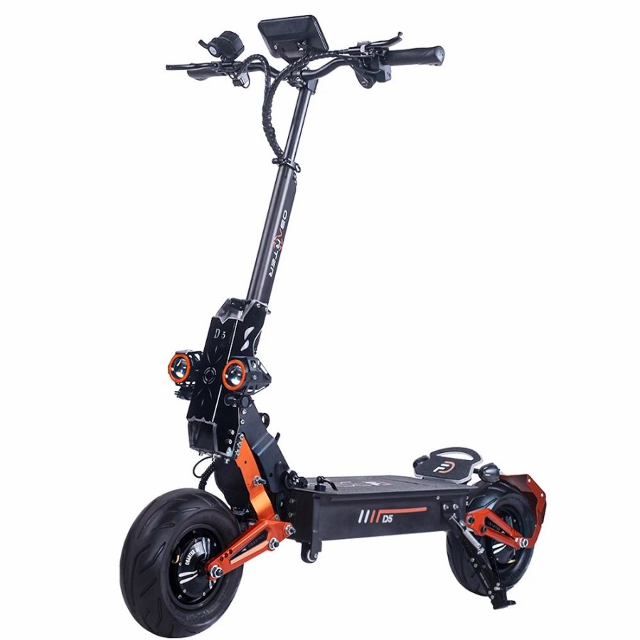 E-Bikes, Scooters & Wheels * | Obarter D5 Electric Scooter 12 Inch Vacuum Tire 2*2500W Dual Motor Max Speed 60-70Km/H Removable 48V 35Ah Battery For 60-120Km Super Range Removable Tire Double Oil Brakes Front&Rear Hydraulic Suspension 150Kg Max Load