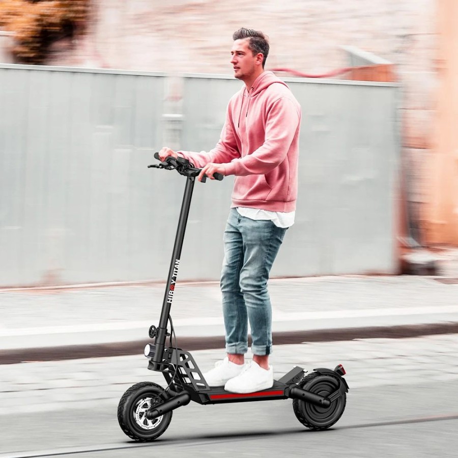 E-Bikes, Scooters & Wheels * | Hiboy Titan Electric Scooter 10" Tires 800W Motor 48V 12.5Ah Battery 45Km/H Max Speed 40-45Km Range 120Kg Max Load