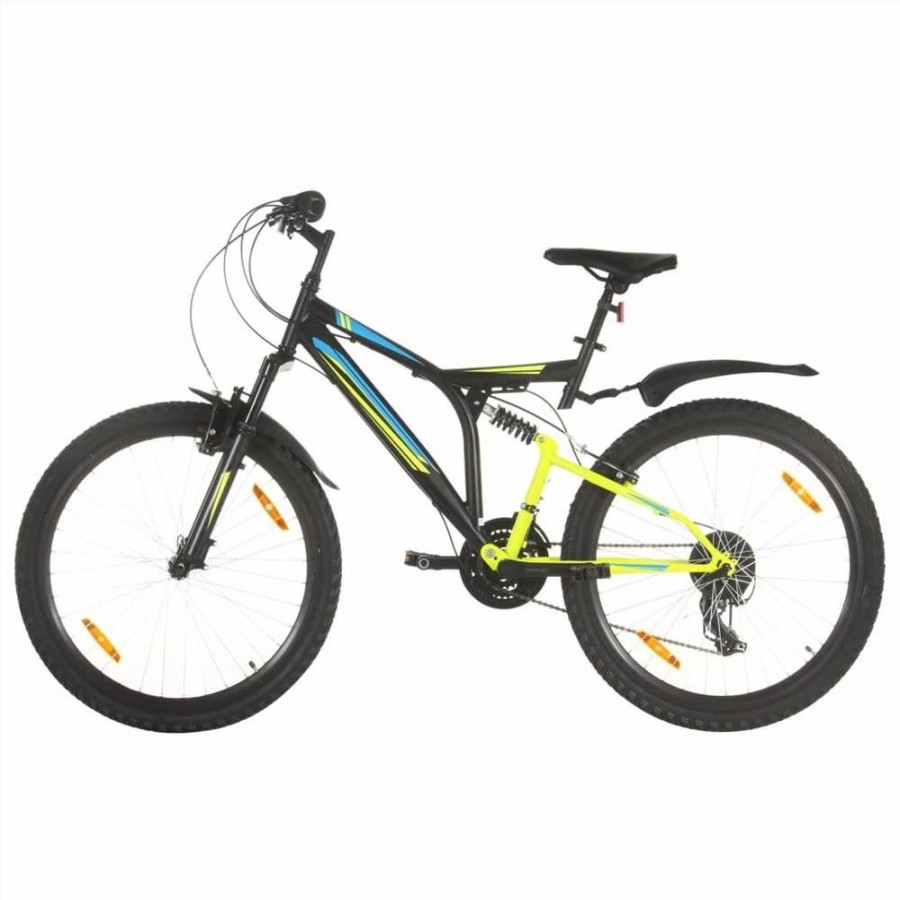 E-Bikes, Scooters & Wheels * | Mountain Bike 21 Speed 26 Inch Wheel 49 Cm Black