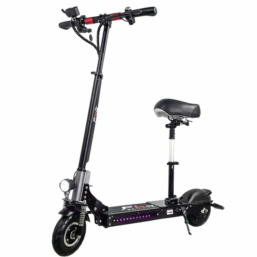 E-Bikes, Scooters & Wheels * | Flj Scooter Flj C8 800W Motor Electric Scooter 8" Tire 18Ah Battery For 40-60Km Range 35Km/H Max Speed With Seat