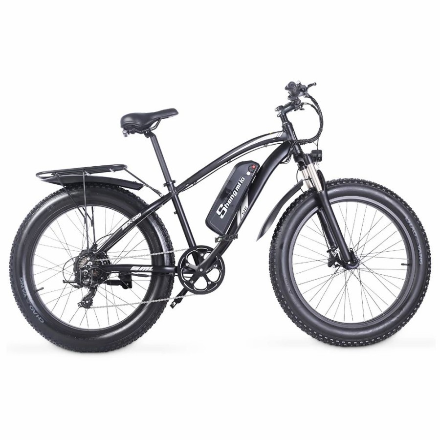 E-Bikes, Scooters & Wheels * | Shengmilo Mx02S 1000W 48V 17Ah 26" E-Bike 40Km/H Max Speed 40-50Km Mileage Range 150Kg Max Load Black