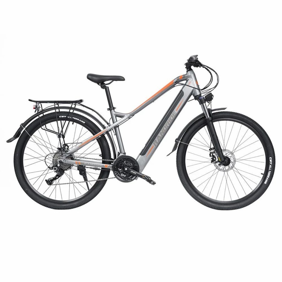 E-Bikes, Scooters & Wheels * | Randride Y90 Electric Bike 500W Motor 40Km/H Max Speed 48V 13.6Ah Battery 90Km Max Range 27.5*1.95" Tire 150Kg Load Black Grey