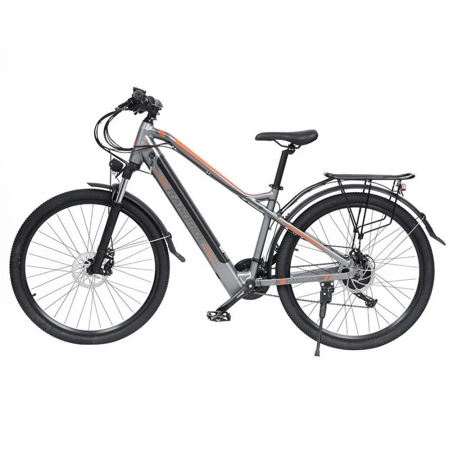 E-Bikes, Scooters & Wheels * | Randride Y90 Electric Bike 500W Motor 40Km/H Max Speed 48V 13.6Ah Battery 90Km Max Range 27.5*1.95" Tire 150Kg Load Black Grey