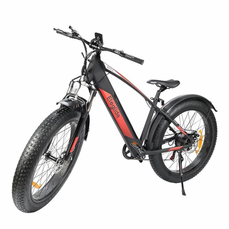 E-Bikes, Scooters & Wheels * | 2Pcs Eleglide Tankroll Electric Mountain Bike 26*4.0 Inch Fat Tires Max Instant Power 740W Motor 25Km/H Speed 48V 10Ah Battery Shimano 7-Speed Gear 70Km Top Range Dual Disc Brake 57N.M Max Torque Powerful Motor Moped Fat Bike