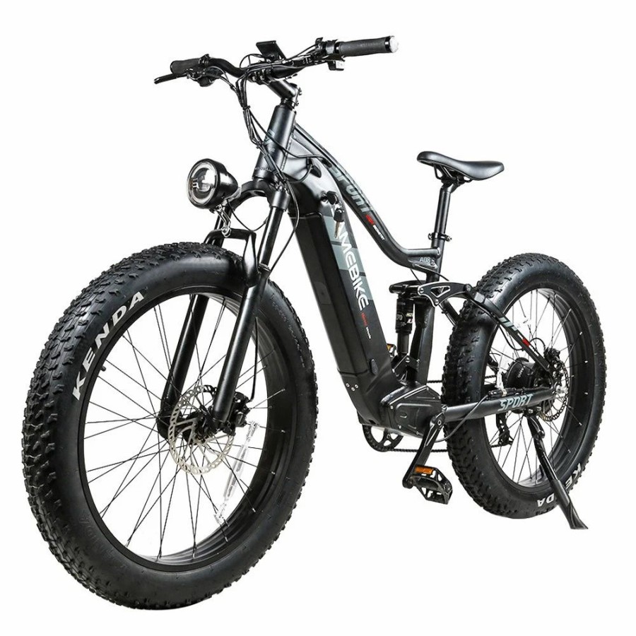 E-Bikes, Scooters & Wheels * | Samebike Rs-A08 Electric Mountain Bike 26*4.0" Fat Tires 17Ah Battery 750W Motor 35Km/H Max Speed Shimano 7 Speed Gear