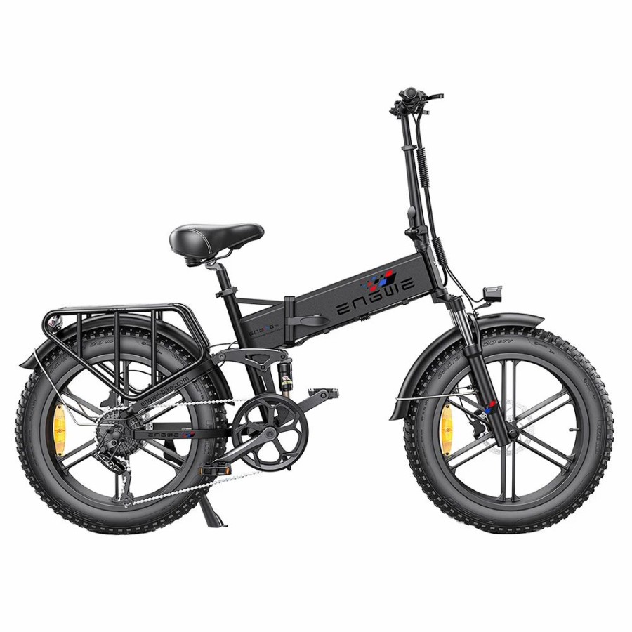 E-Bikes, Scooters & Wheels * | Engwe Engine Pro Folding Electric Bicycle 20*4 Inch Fat Tire 750W Brushless Motor 48V 16Ah Battery 45Km/H Max Speed Up